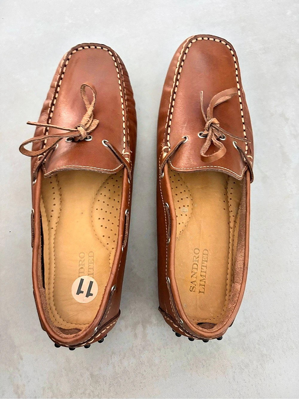 Sandro Moscoloni Brown Boat Shoes